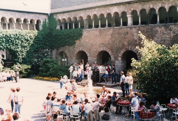 In Trier mochten we vlakbij de Porte Nigra zingen