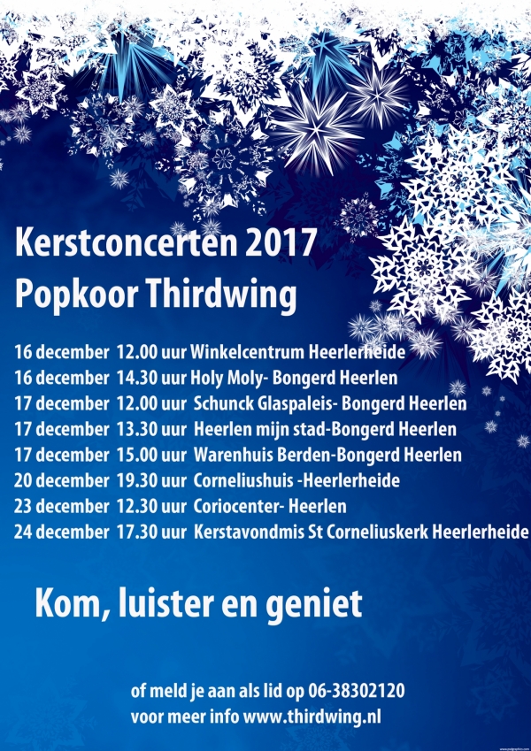 Kerstconcerten 2017