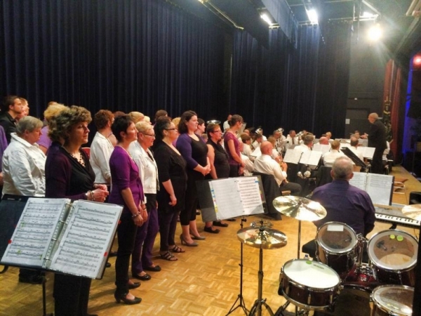 Lenteconcert Harmonie st. Joseph en Thirdwing in de Borenburg in Voerendaal