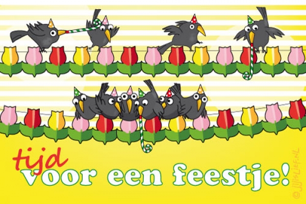 tijd voor een feestje