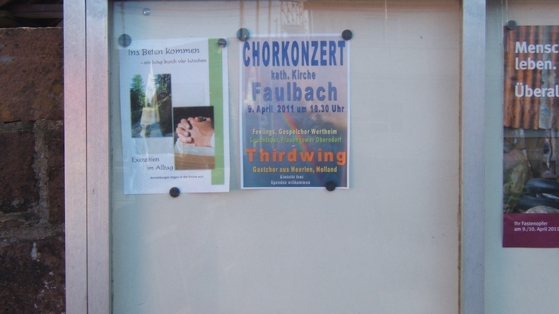 Koorreis Wurzburg 2011