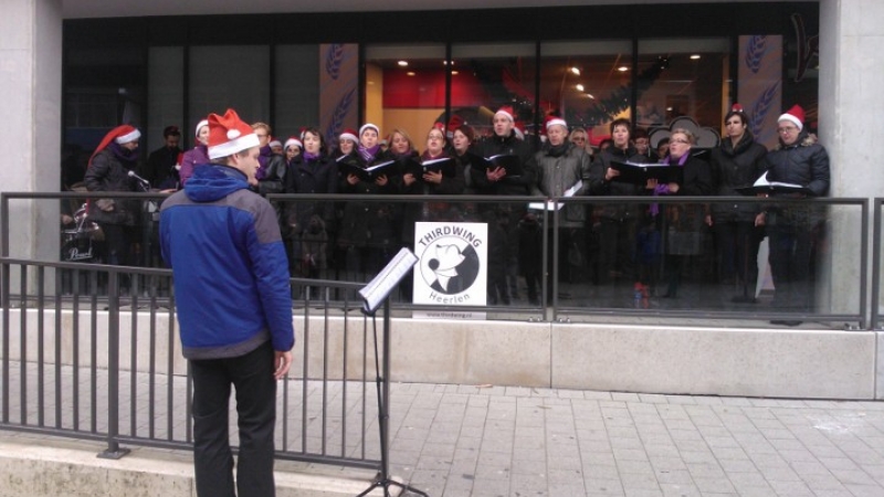 Kerstconcert Winkelcentrum Heerlerheide