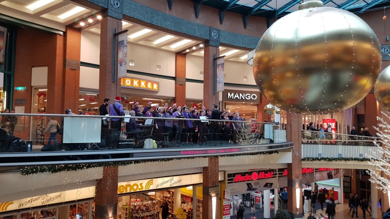 Kerstconcert in Corio Center Heerlen