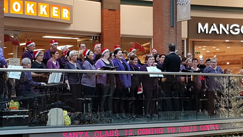 Kerstconcert in Corio Center Heerlen