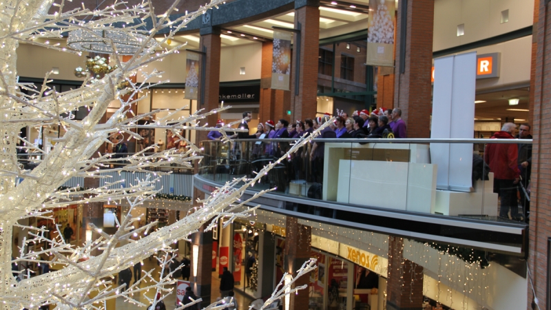 Kerstconcert in Corio Center Heerlen