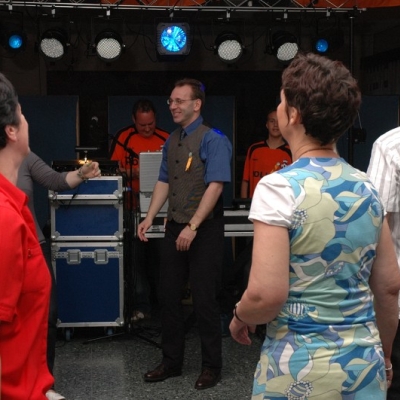 Jaarfeest in het Juphuis