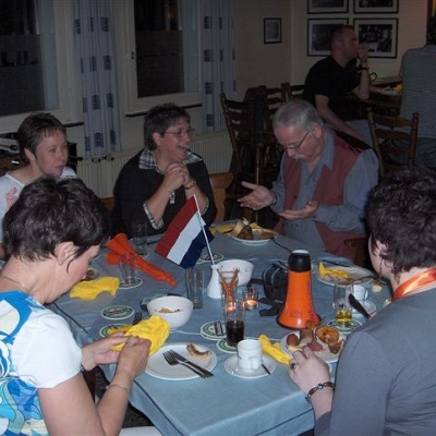 Jaarfeest in het Juphuis