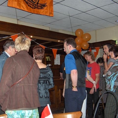 Jaarfeest in het Juphuis